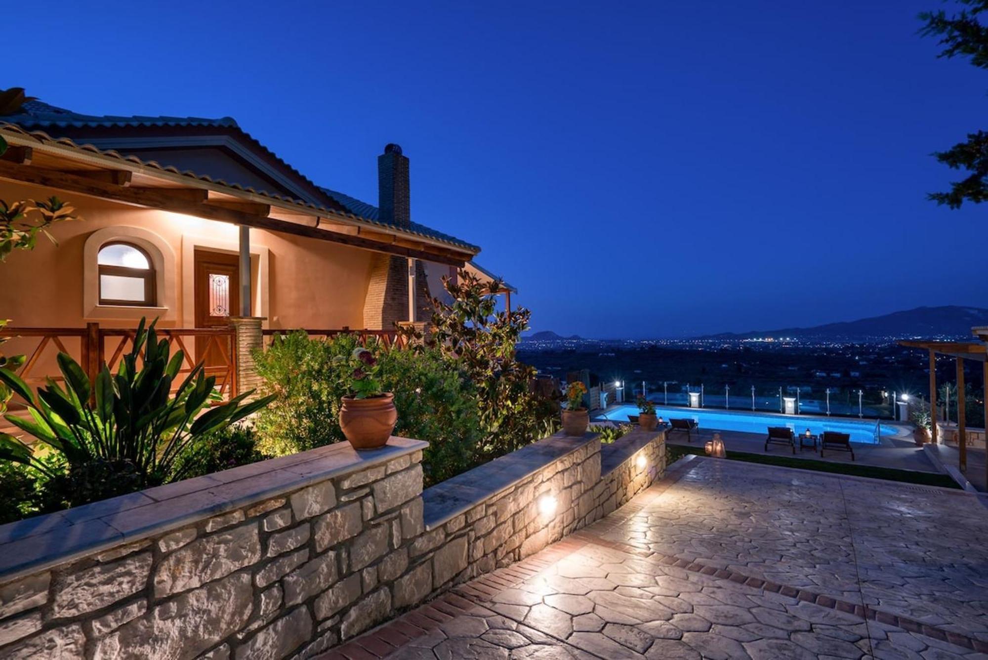 Villa Clairy Mouzákion Buitenkant foto