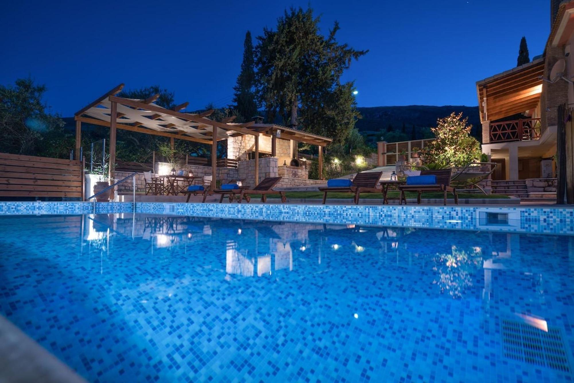 Villa Clairy Mouzákion Buitenkant foto